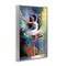 Stupell Industries Bright Hued Dancing Ballerina Framed Giclee Wall Art Design by Leon Devenice
